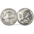 Portugal 5 euro UNC 2022 - Dinosaurussen in Portugal