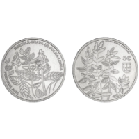 Portugal 5 euro UNC 2023 - Langbladige groene munt