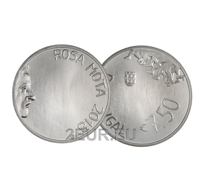 Portugal 7,5 euro UNC 2018 - Rosa Mota