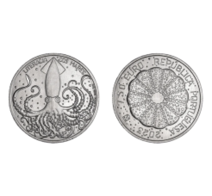Portugal 7,5 euro UNC 2023 - Zeegeletterdheid - 125 jaar aquarium in Vasko uit Gama