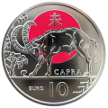 San Marino 10 euro BU 2022 - Chinese maankalender - "Konijn"