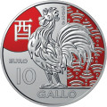 San Marino 10 euro BU 2025 - Chinese maankalender - "Haan"