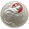 San Marino 10 euro BU 2022 - Chinese maankalender - "Rat"