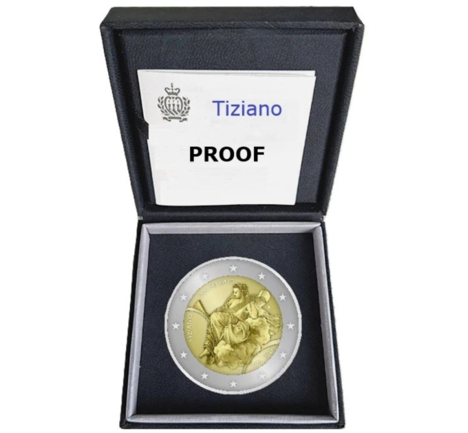 San Marino 2 euro Proof 2026 - 450e verjaardag van de dood van Tiziano