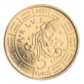 San Marino 5 euro UNC 2021 - "Zodiac Waterman"