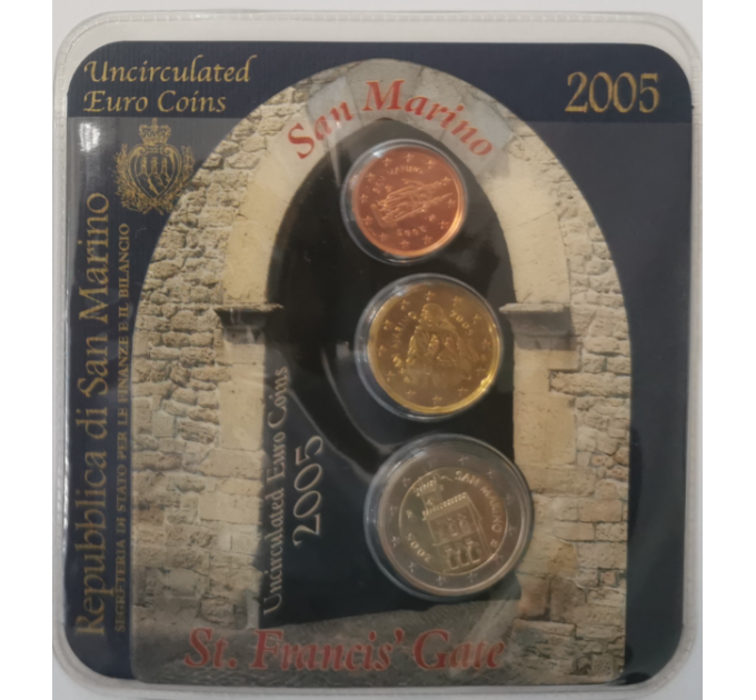 San Marino BU 2005 - 2+20cent +2euro