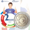 San Marino 2 euro BU 2012 - 10 jaar Euro Cash