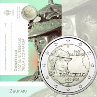 San Marino 2 euro BU 2016 - 550 jaar sinds de dood van Donatello