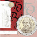 San Marino 2 euro BU 2016 - 400 jaar sinds de dood van William Shakespeare