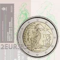 San Marino 2 euro BU 2025 - Jubileumjaar Pelgrims van Hoop