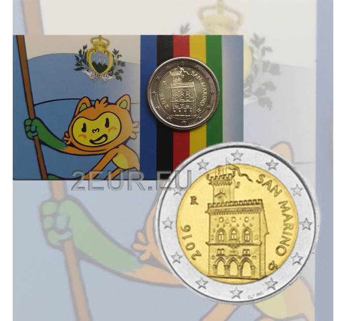 San Marino 2€ BU 2016 - "National team" C/C