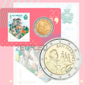 San Marino 2019 - 2€ BU C/C №4 + Stamp