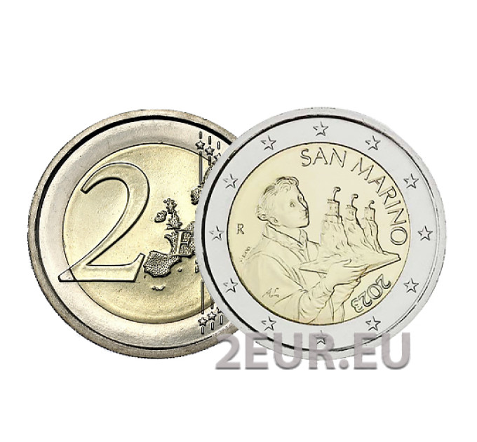 San Marino 2 Euro UNC 2023