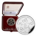 San Marino 5 euro proof 2017 - Spelen van de Kleine Staten van Europa in San Marino