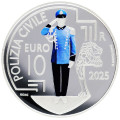 San Marino 10 euro proof 2025 - Civiele politie