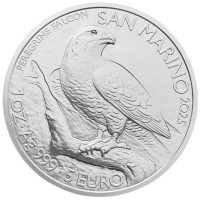 San Marino 5 euro BU 2025 - Slechtvalk