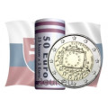 Slowakije 2 euro UNC rollen 2015 - 30 jaar EU-vlag