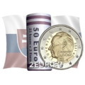 Slowakije 2 euro UNC rollen 2021 - 100ste verjaardag van de geboorte van Alexander Dubchek