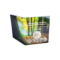 Slowakije 5 euro UNC 2021 - 2025 - Fauna en Flora in Slowakije + Album