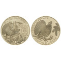 Slowakije 5 euro UNC 2024 - Fauna en Flora in Slowakije - Berg auerhoen