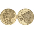 Slowakije 5 euro UNC 2024 - Fauna en Flora in Slowakije - De Europese bizon