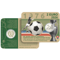 Slowakije 2 euro BU 2026 - UEFA Europees Kampioenschap voetbal 1976