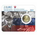 Slowakije 2 euro BU 2021 - 100ste verjaardag van de geboorte van Alexander Dubchek