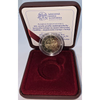 Slowakije 2 Euro proof 2025 - 100 jaar sinds het eerste Europees IJshockeykampioenschap