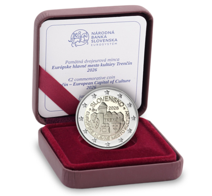 Slowakije 2 Euro proof 2026 - Trencin