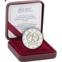 Slowakije 2 Euro proof 2026 - UEFA Europees Kampioenschap voetbal 1976