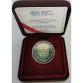 Slowakije 2 Euro proof 2023 - 100ste verjaardag van de eerste bloedtransfusie in Slowakije