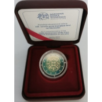 Slowakije 2 Euro proof 2023 - 100ste verjaardag van de eerste bloedtransfusie in Slowakije