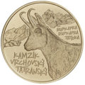 Slowakije 5 euro UNC 2022 - Fauna en Flora in Slowakije - Tatra hoogland gemzen