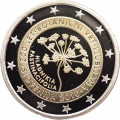 Slovenië 2 euro proof 2010 - 200 jaar Botanische tuinen van Ljubljana
