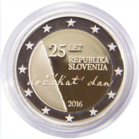 Slovenië 2 euro proof 2016 - 25 jaar onafhankelijkheid