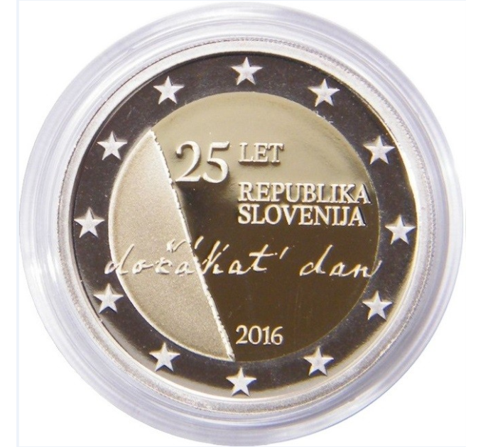 Slovenië 2 euro proof 2016 - 25 jaar onafhankelijkheid