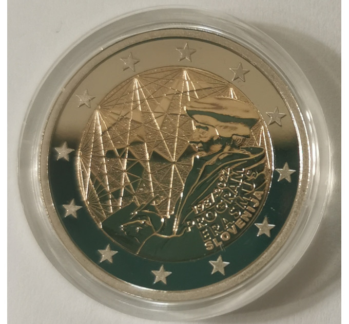Slovenië 2 euro proof 2022 - 35 jaar Erasmus
