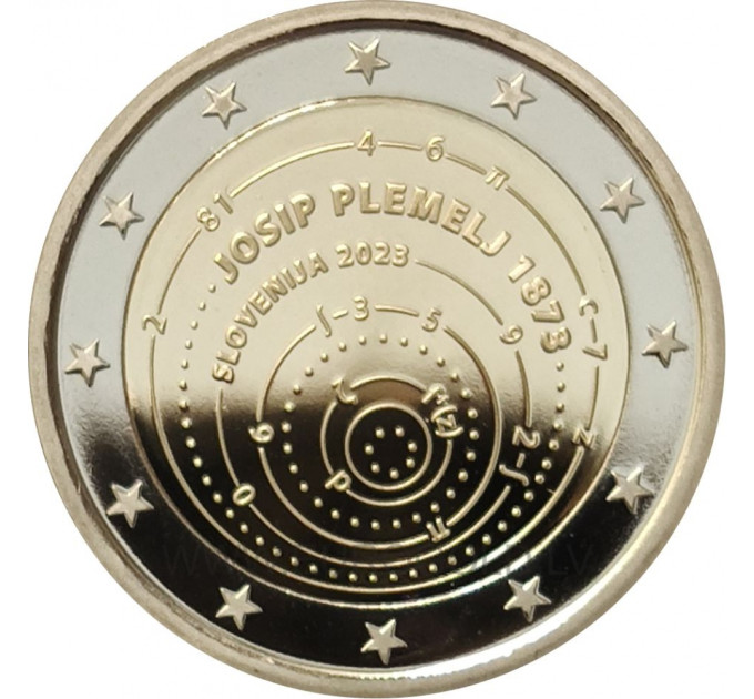 Slovenië 2 euro proof 2023 - 150e verjaardag van de geboorte van Josip Plemelj