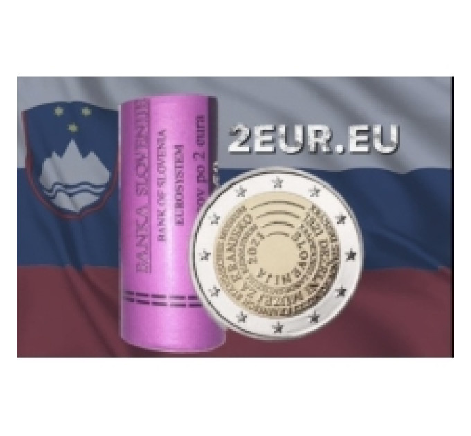 Slovenië 2 euro Rol 2021 - 200 jaar van het Nationaal Museum van Slovenië