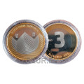 Slovenië 3 euro proof 2011 - 20e verjaardag van de onafhankelijkheid van Slovenië