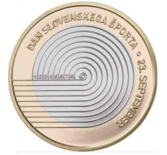 Slovenië 3 euro proof 2023 - Nationale feestdag Sloveense sportdag