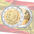 Spanje 2 euro UNC 2014 - Troonopvolging van koning Felipe VI