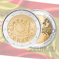 Spanje 2 euro UNC 2015 - 30e verjaardag van de EU-vlag
