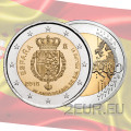 Spanje 2 euro UNC 2018 - 50e verjaardag van Felipe VI van Spanje