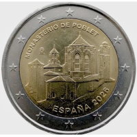 Spanje 2 euro UNC 2026 - Poblet-klooster