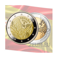 Spanje 2 euro UNC 2022 - Garajonay Nationaal Park
