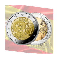 Spanje 2 euro UNC 2022 - 500ste verjaardag van de eerste wereldreis door Juan Sebastian Elcano