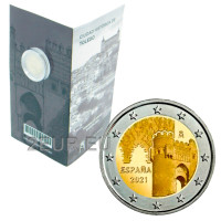 Spanje 2 euro proof 2021 - Historische stad Toledo Spanje 2 euro proof 2021 - Historische stad Toledo
