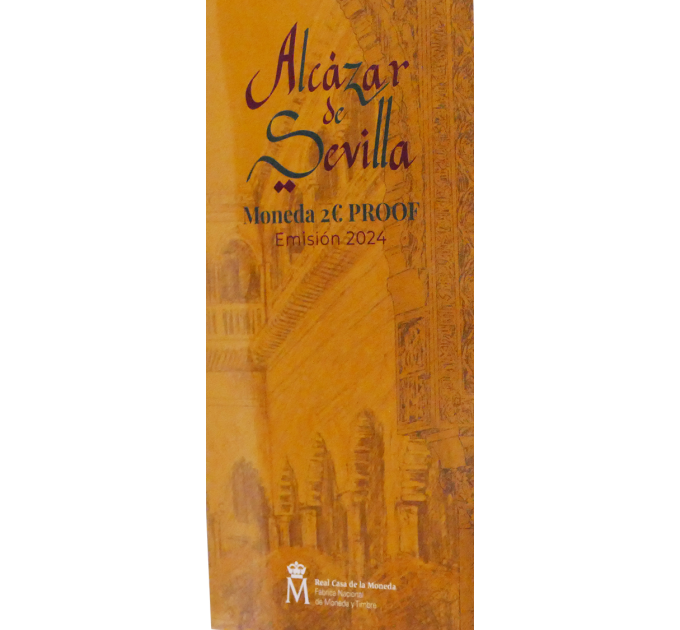 Spanje 2 euro proof 2024 - Kathedraal van Sevilla