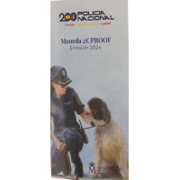 Spanje 2 euro proof 2024 - Korps Nationale Politie Spanje 2 euro proof 2024 - Korps Nationale Politie